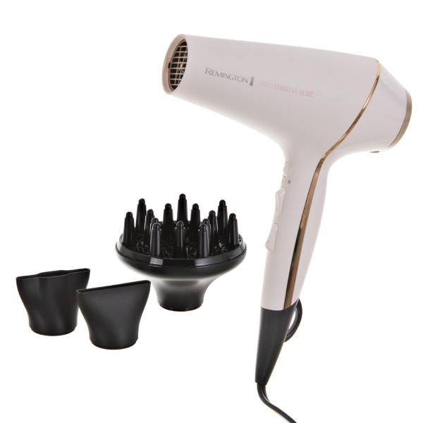 Remington Secador para Cabello Pro Therma Luxe Iones Cerámica AC9140 con  Ajustes de Temperatura 1900W