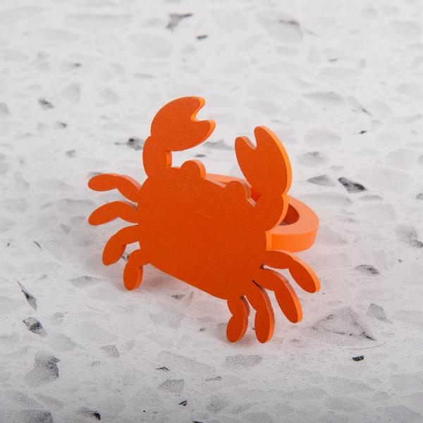 20 Servilletas De Papel IHR Tema Cangrejo Coral | Almuerzo Decorativo 33 Cm | Hechas En Alemania