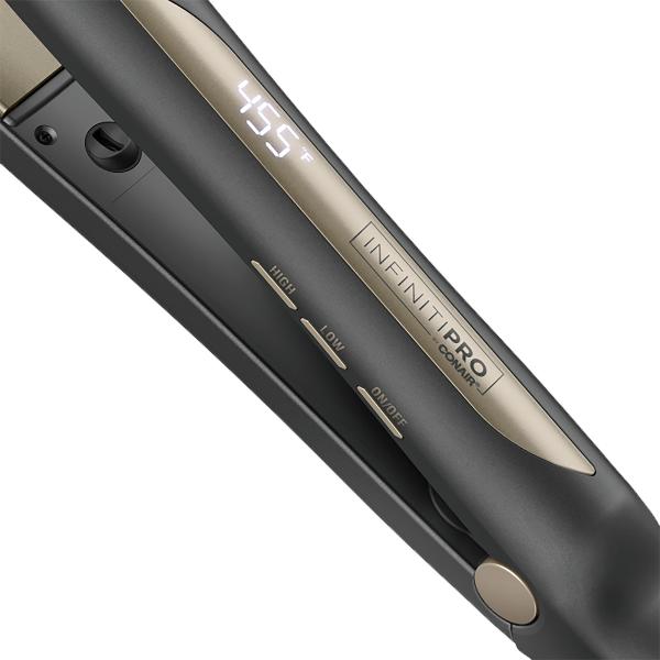 Conair Plancha Alisadora CS1000 Negro Gold para Cabello de Cerámica  Turmalina con Ajustes de Temperatura y Autoapagado