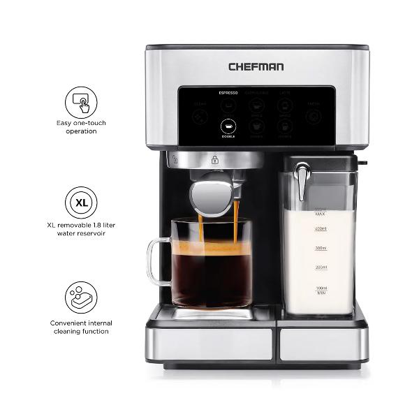 Chefman Barista Pro Espresso Chefman In Espresso Maker Chefman - Main Image