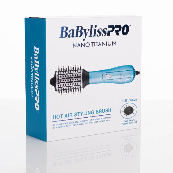 BaBylissPRO Cepillo Secador para Cabello BNTHB250SR con Velocidades  y Cerdas Mixtas Jabali Nylon