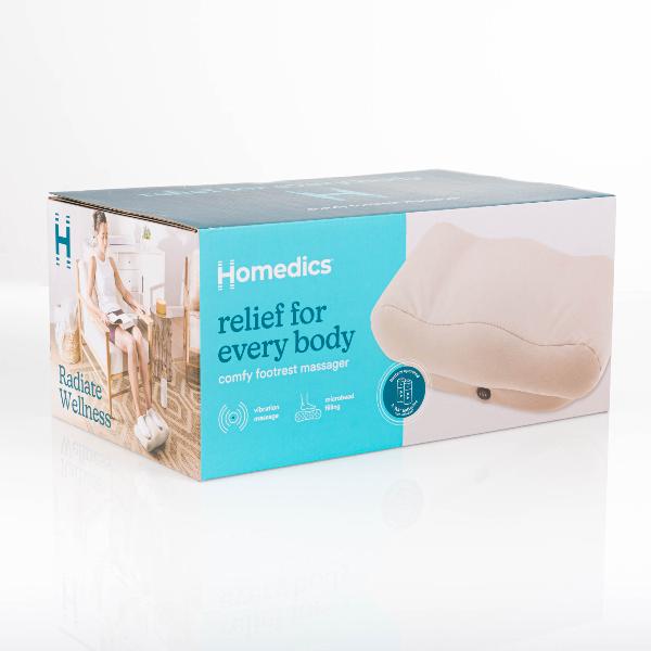 Homedics Masajeador para Pies Shiatsu con Vibración y Calor Niveles de  Intensidad a Batería