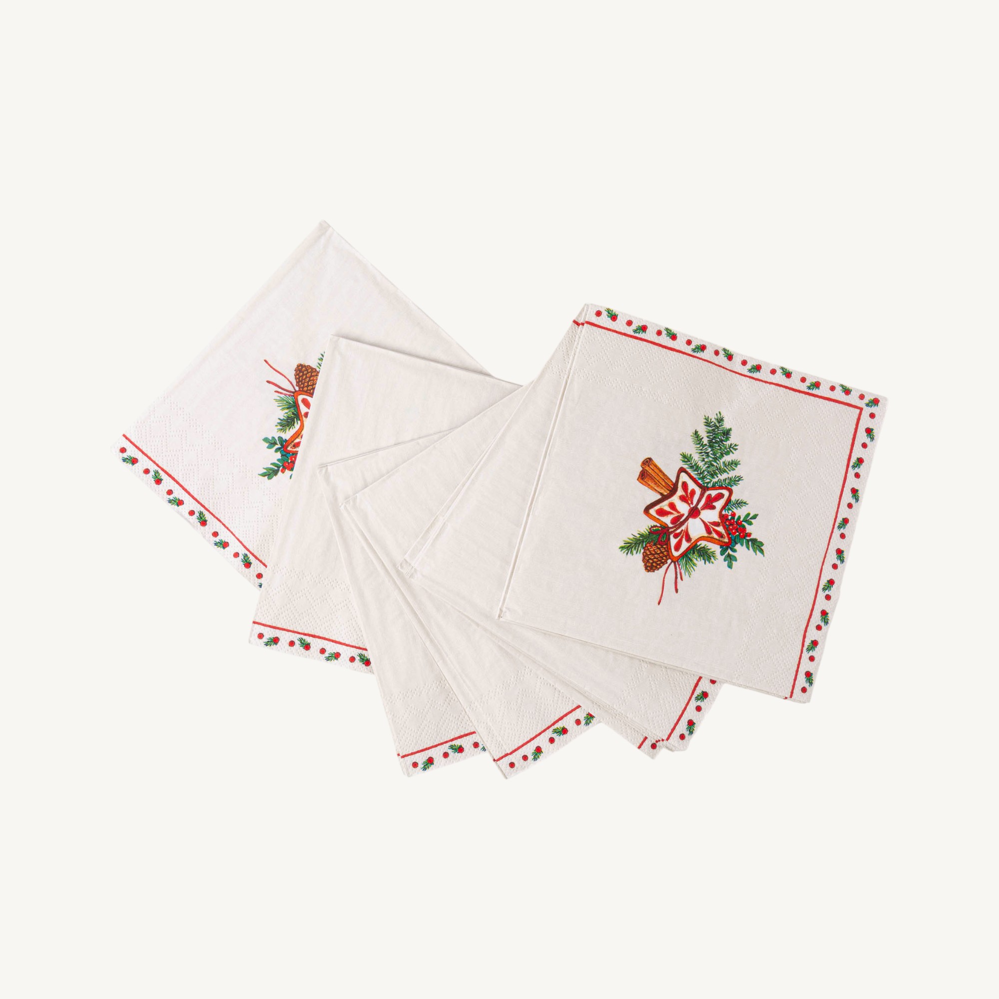Servilletas Lunch De Navidad árbol Y Regalos - MV Mantelería