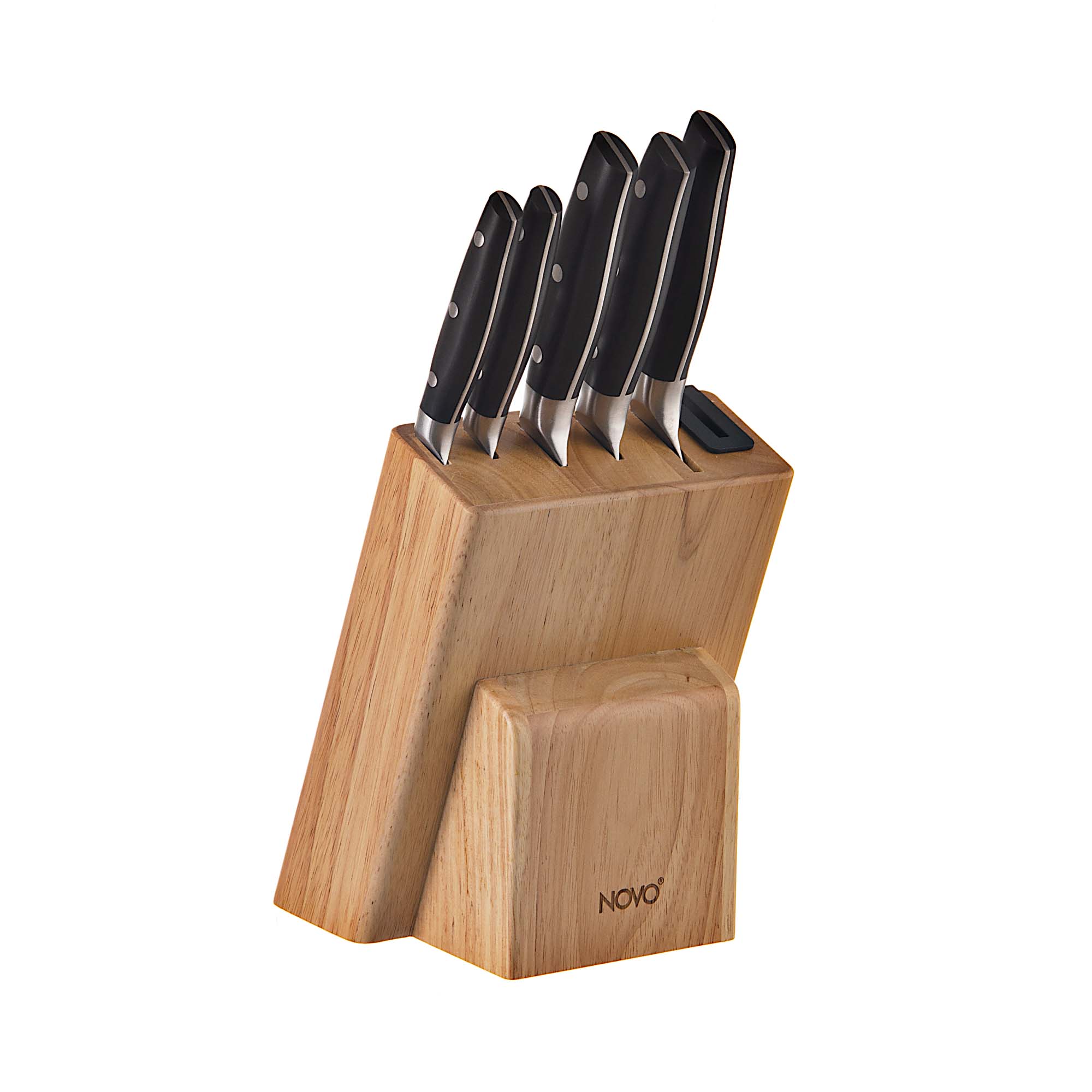 Cuchillo De Frutas Acero Con Mango Madera 17.2cm