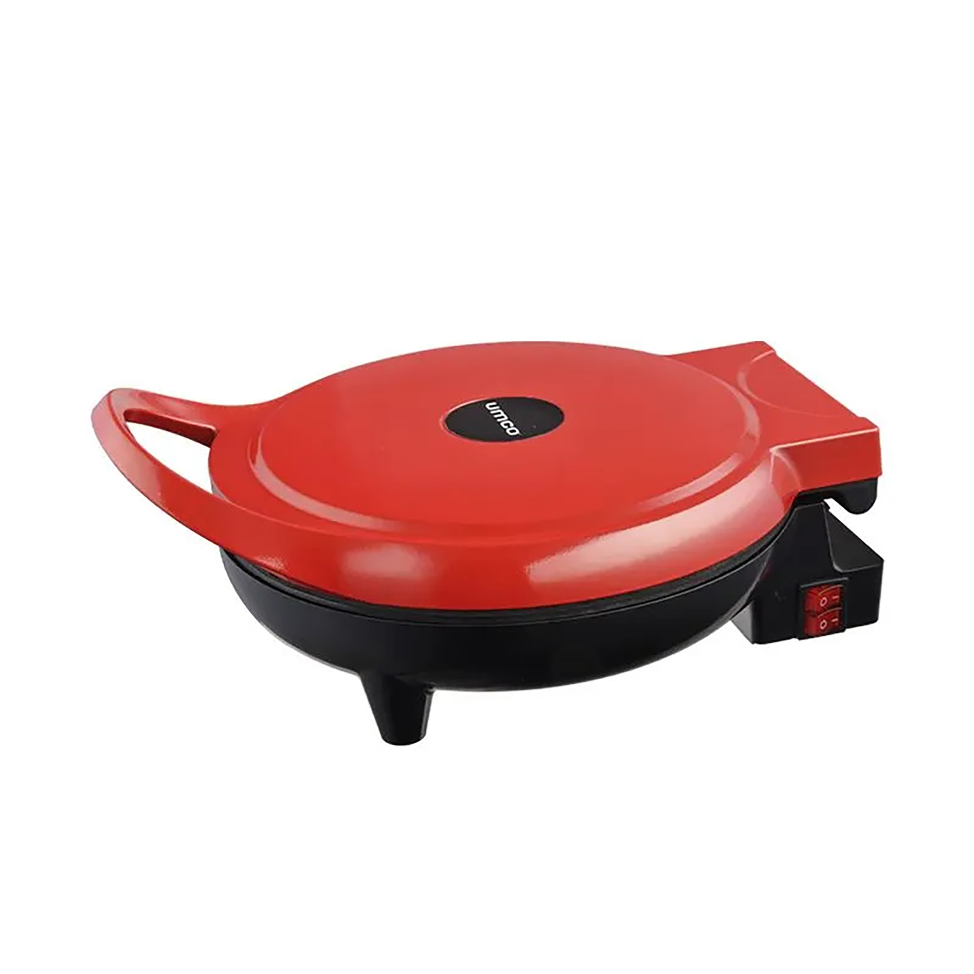 Umco Plancha Grill Redonda con Asa Hornea y Fríe 1000W