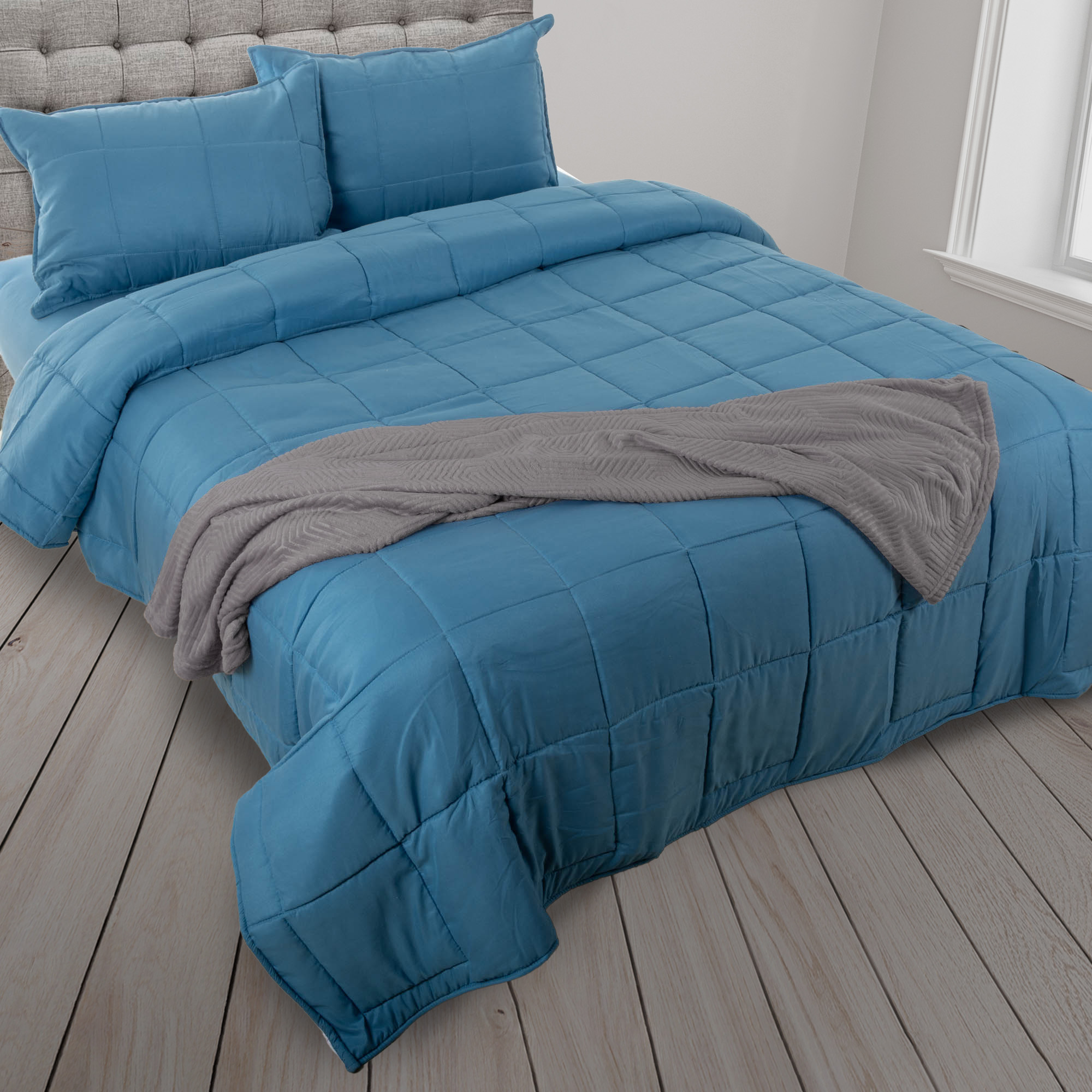 Cobija Throw Flypper Emboss 125x150cm de 100% Microfibra