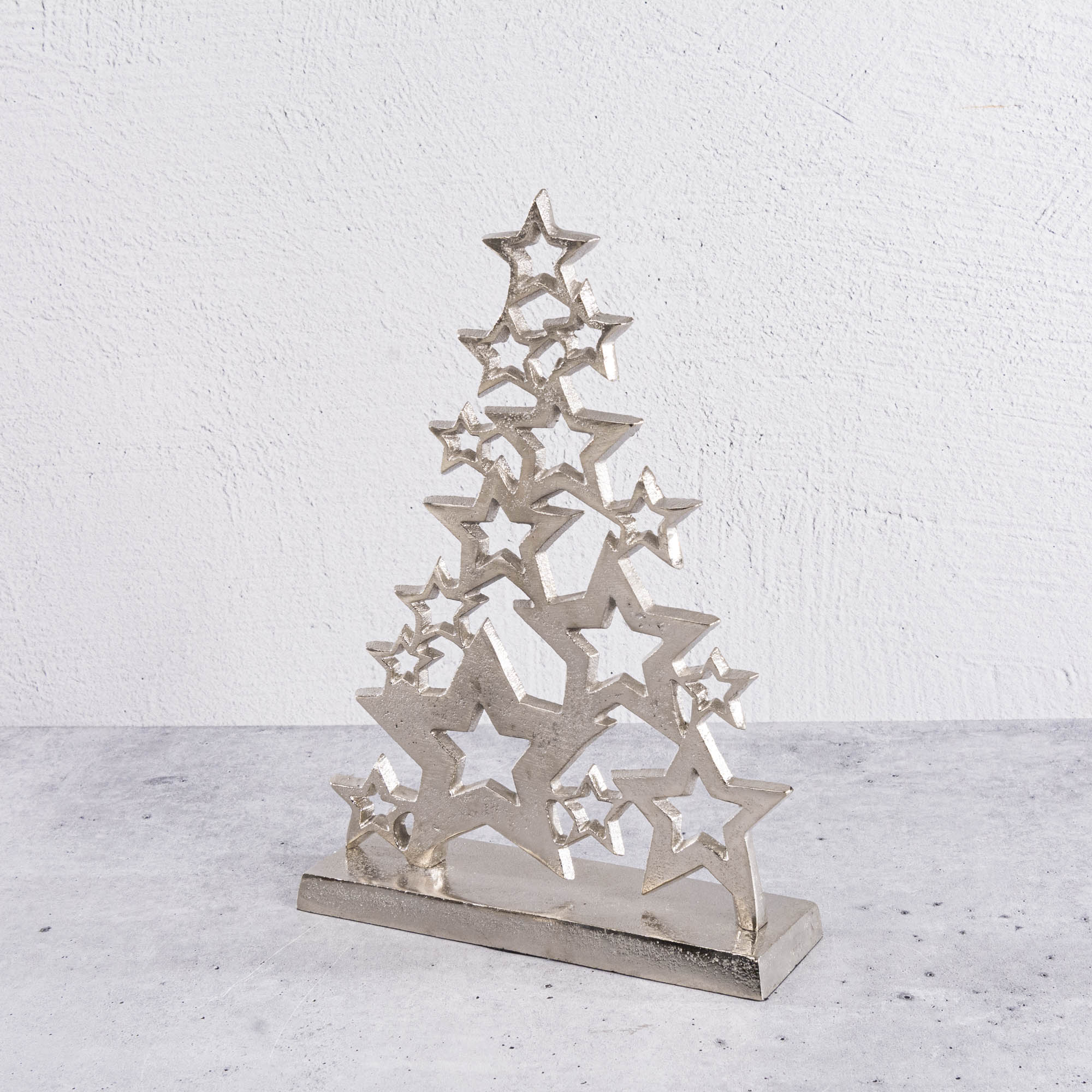 Figura Árbol Mediano Silver de Aluminio, image size:2000x2000