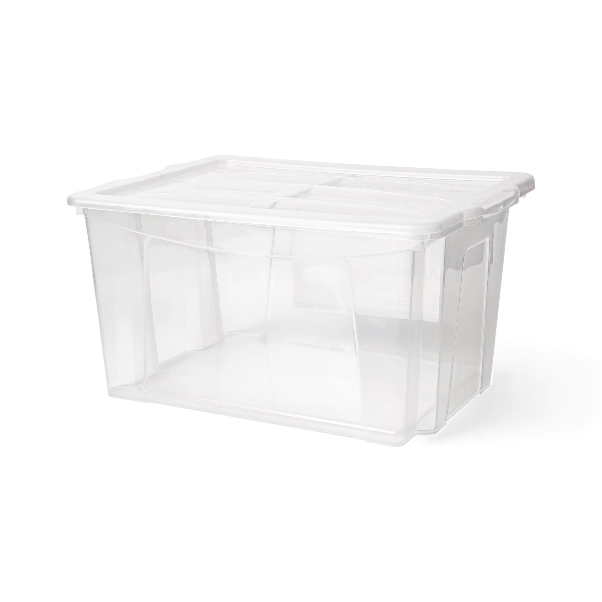 Caja Organizadora Transparente De 18 Compartimentos – Plástico Duro Apilable (275x185x43mm)