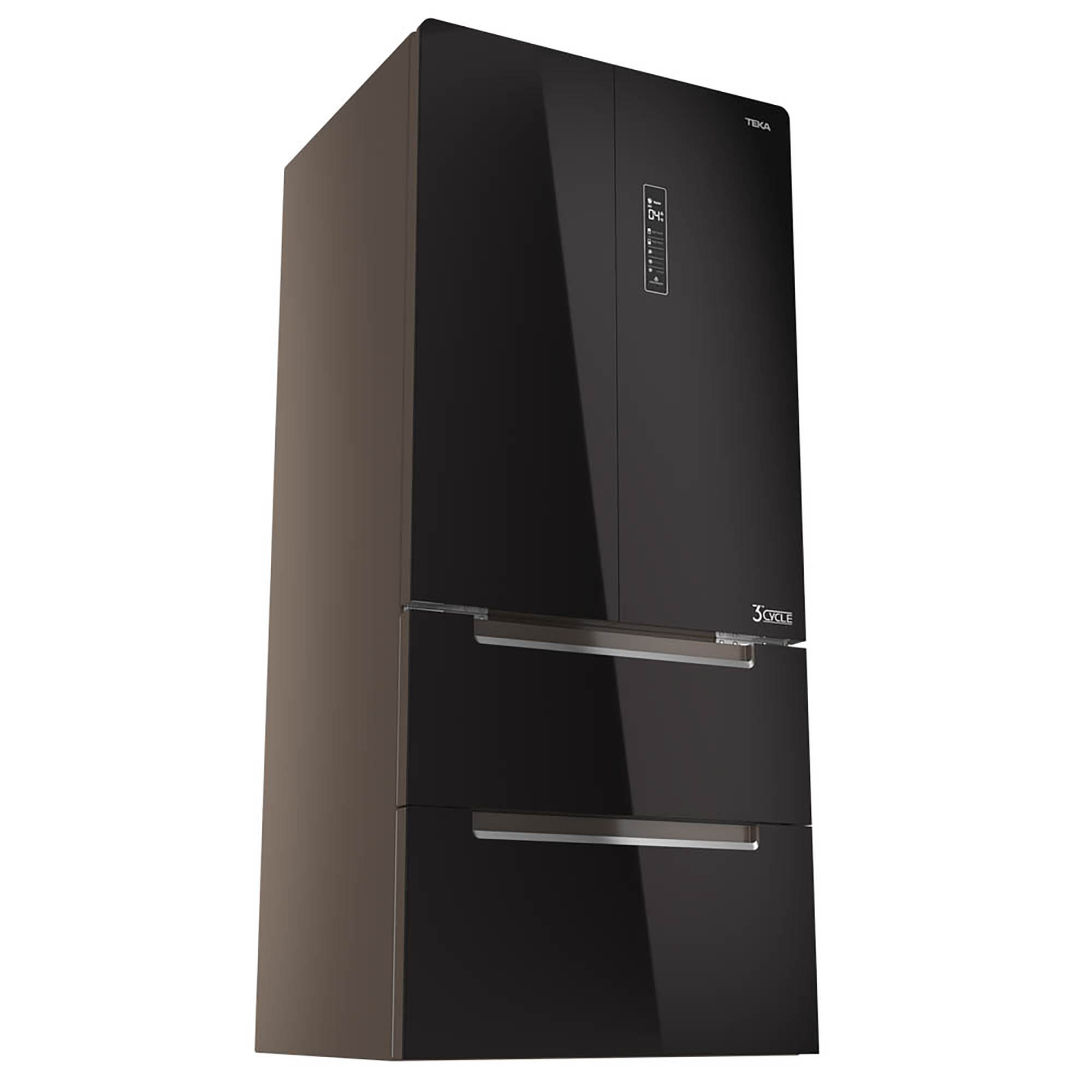 Teka Refrigeradora French Door 113430016 Negro Dos Cajones 537L