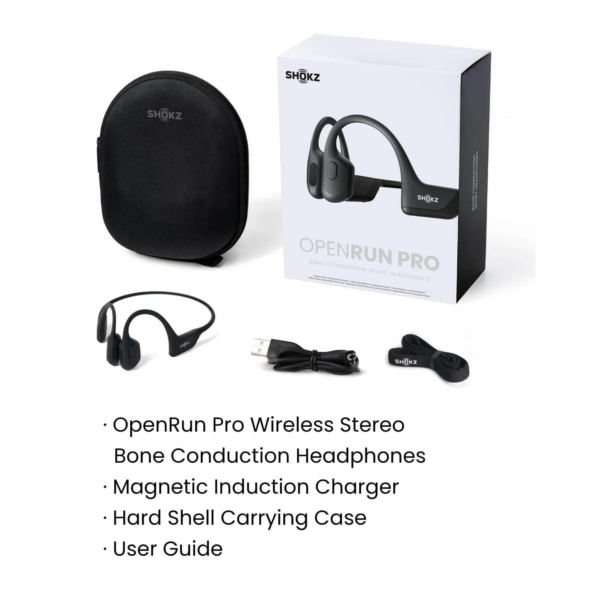 Shokz Audífonos Bluetooth Deportivos Openrun Pro S810 Negro con