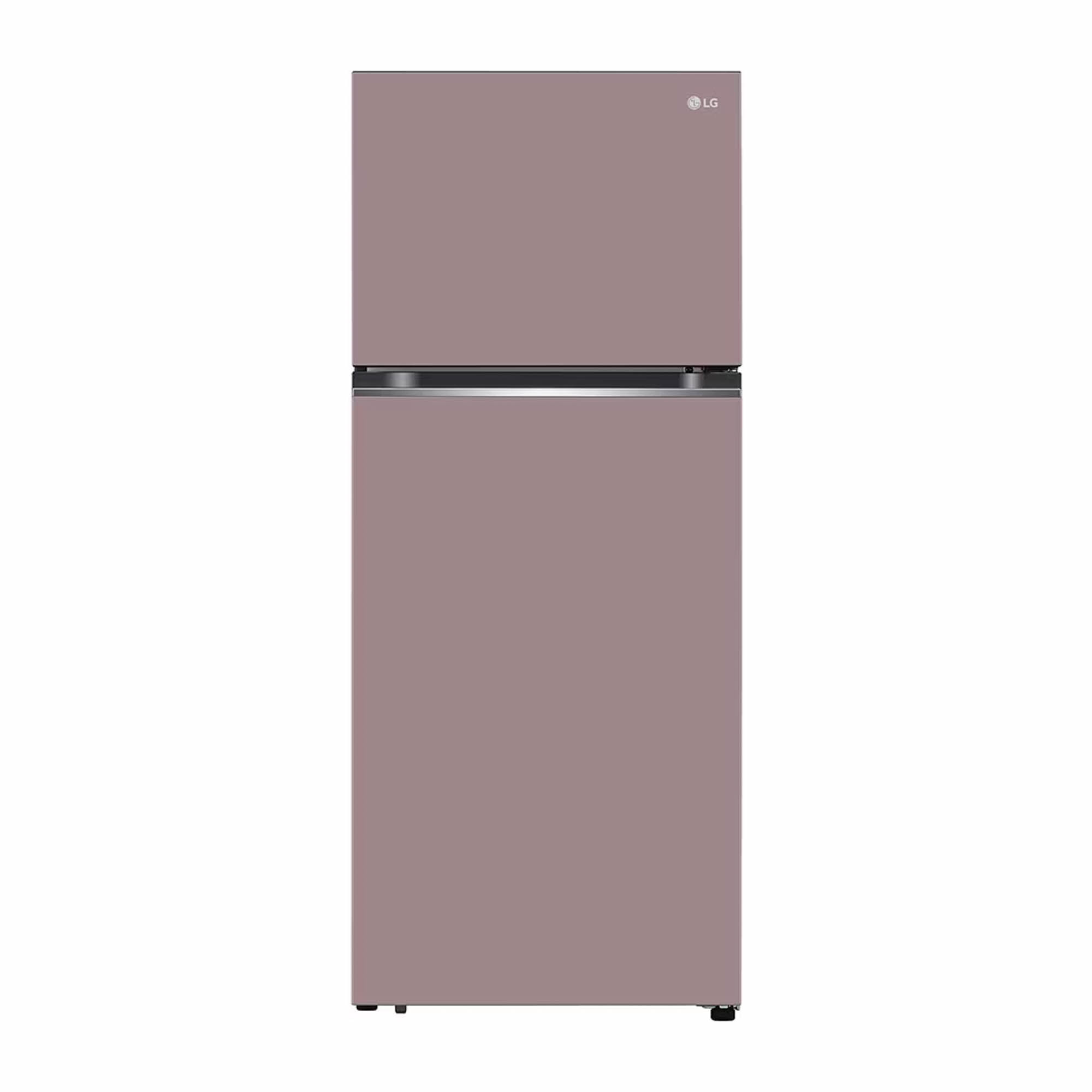 Refri Lg Rosa LG Refrigeradora Top Mount VT38BPK Rosado con Luz LED 374L