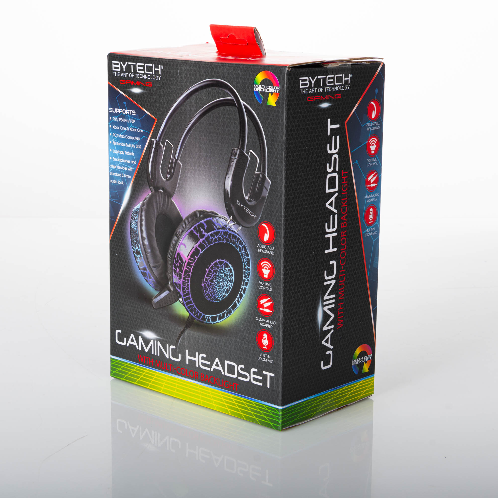 Bluetooth Headphones Bytech Gaming Headset Review Glow In Bytech